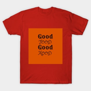 Good Food Orange T-Shirt